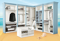 領尚家居的里加灣衣帽間有什么特點？